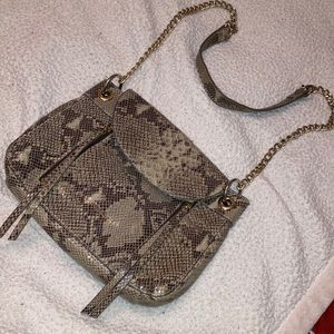 Beautiful Cynthia Rowley Croc Print Purse.
